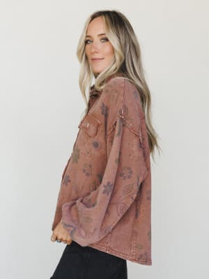 Nature Lover Top - Chocolate M / Chocolate