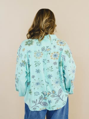 Nature Lover Top - Mint L / Mint