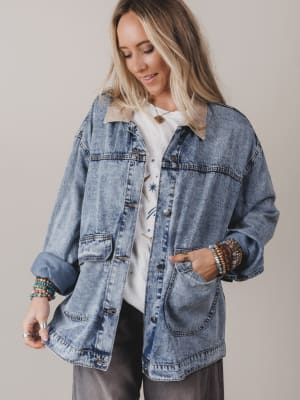 Blue Jean Baby Barn Jacket: undefined