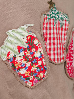 Strawberry Fields Pullover - Mocha L / Mocha