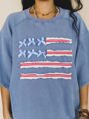 Americana Top - Washed Denim L / Washed Denim