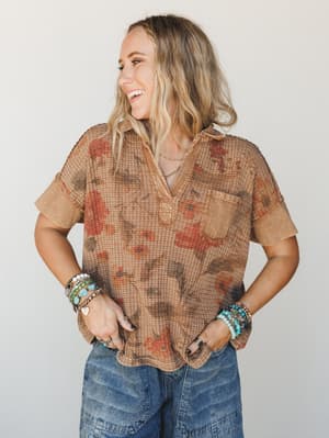 Days Not Lost Top - Mocha