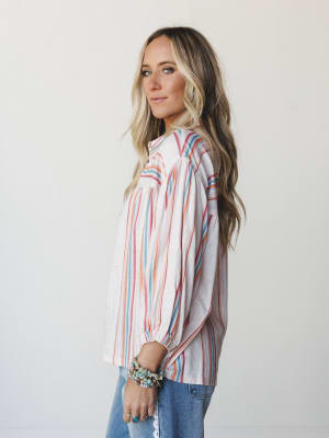 Just like Sunshine Striped Blouse
- Natural S / Natural