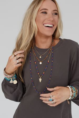 Eclectic Treasures Necklace: undefined