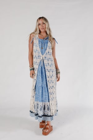 Crawford Crochet Duster: undefined