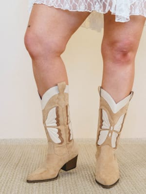 Fairy Butterfly Boot - Almond 10 / Almond
