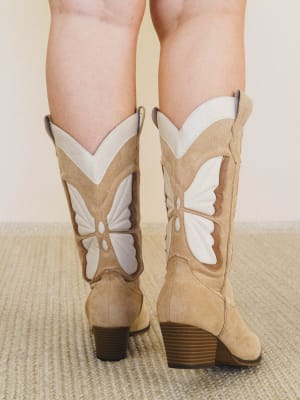 Fairy Butterfly Boot - Almond 10 / Almond