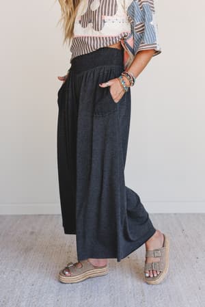 the-nest-my-time-pants-heather-charcoal/Heather Charcoal
