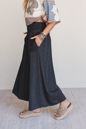 the-nest-my-time-pants-heather-charcoal/Heather Charcoal