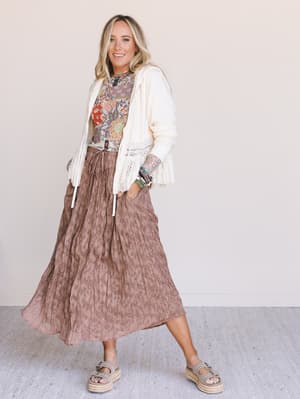 coyote-bloom-floral-maxi-skirt-brown/Brown