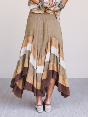 bohemia-bloom-skirt-brown/Brown