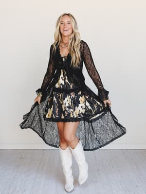 western-winds-long-sleeve-duster-black/Black