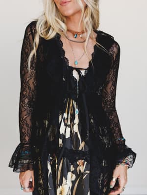 western-winds-long-sleeve-duster-black/Black