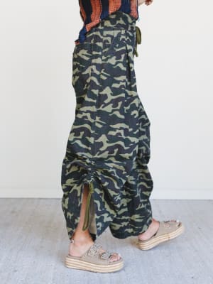 Field Trip Camo Pants: undefined