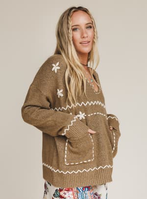 chai-embroidered-knit-sweater-camel/Camel
