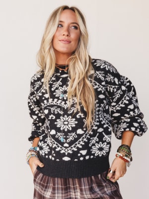 Heart Garden Sweater: undefined