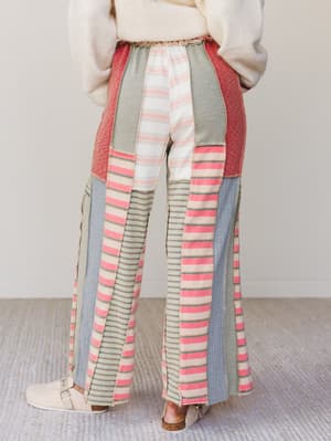 eclectic-stripes-wide-leg-pants-pink/Pink
