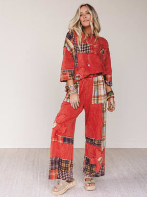 Wild Iris Patchwork 2 Piece Bundle: undefined