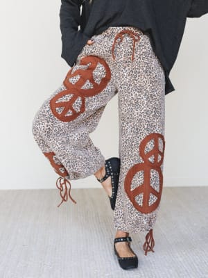 The Nest Laurel Lee Patchwork Pants: undefined