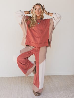 Made to Love Color Block 2 Piece Bundle: undefined