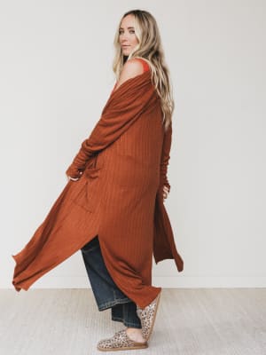 The Nest Finishing Touch Duster Cardigan: undefined
