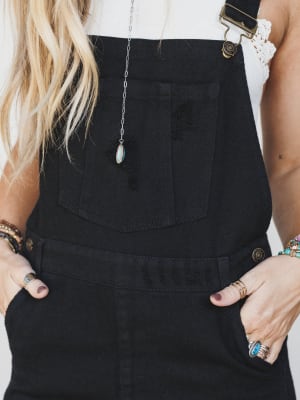 milly-distressed-hem-wide-leg-overall-denim-1/Black