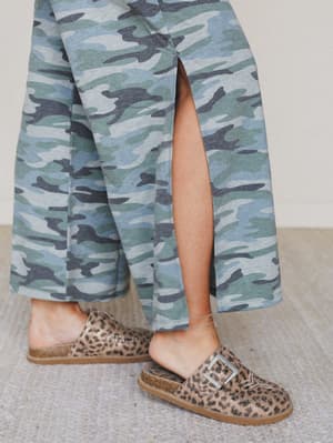Army Green Charcoal Camo