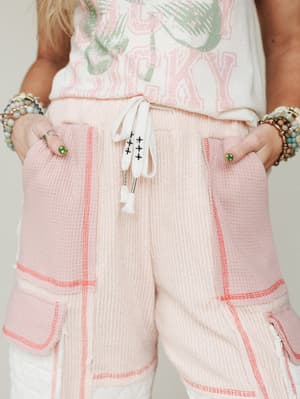 Opal Mirage Pants - Pink L / Pink