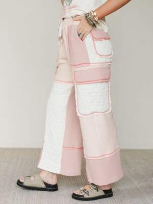 Opal Mirage Pants - Pink L / Pink