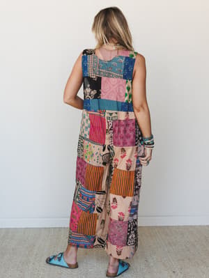 Patchwork Garden 3 Piece Bundle - Brown