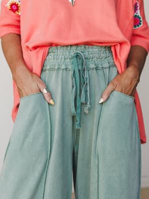 Cozy Wishes 2 Piece Bundle - Jade Green