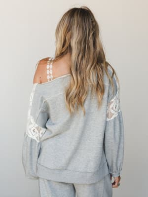 Lace Mia Set 2 Piece Bundle - Dark Grey