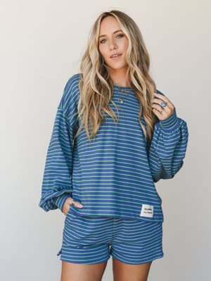 Sailing Nights Away 2 Piece Bundle - Navy Green