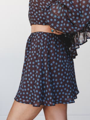 Dotted Daydream 2 Piece Bundle - Brown Teal