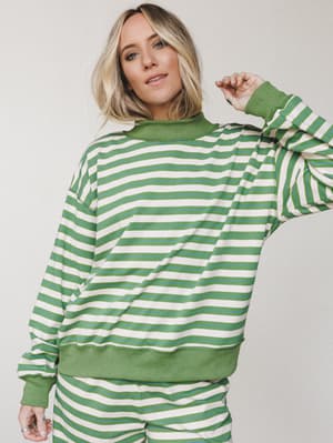 Sunwoven Stripe Set 2 Piece Bundle - Green