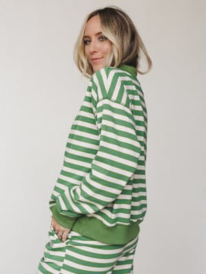 Sunwoven Stripe Set 2 Piece Bundle - Green