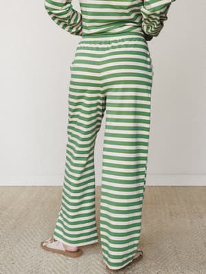 Sunwoven Stripe Set 2 Piece Bundle - Green