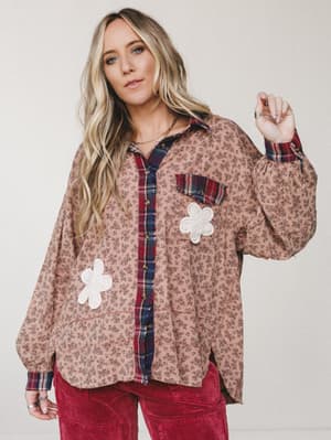 Rustic Fields Stroll 2 Piece Bundle - Mauve
