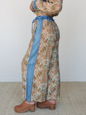 Auburn Embers 2 Piece Bundle - Denim Brown
