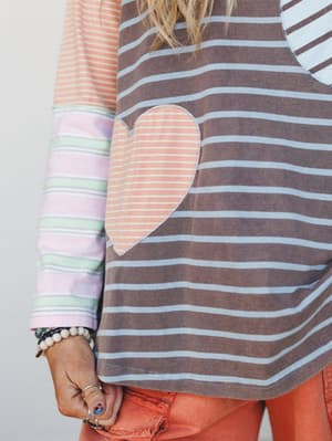 Bold Heart 2 Piece Bundle - Mocha