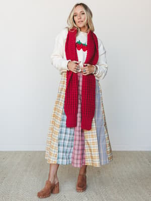 Prairie Blossom 3 Piece Bundle - Raspberry