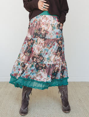 Earthy Bloom 3 Piece Bundle - Rust Teal