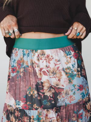Earthy Bloom 3 Piece Bundle - Rust Teal