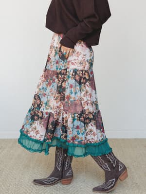 Earthy Bloom 3 Piece Bundle - Rust Teal