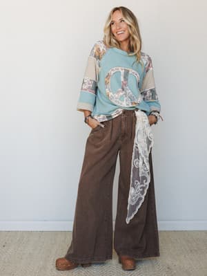 Lace and Peace 3 Piece Bundle - Teal