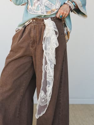 Lace and Peace 3 Piece Bundle - Teal