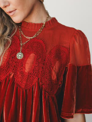 Ember Fringe 2 Piece Bundle - Rust