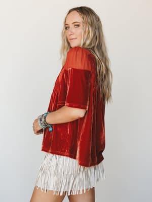 Ember Fringe 2 Piece Bundle - Rust