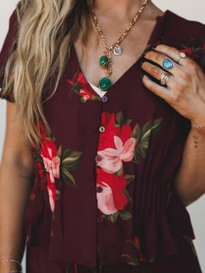 Fall Moment 2 Piece Bundle - Wine