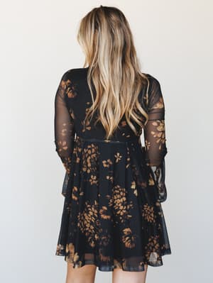 Midnight Bloom 2 Piece Bundle - Black